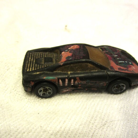 VTG 1997 MATTELL INC HOT WHEELS CAR FERRARI GT 355, ROCKING ROD SERIES - Picture 3 of 6